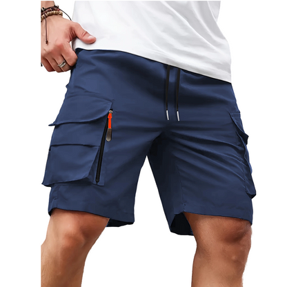 🩳 OFFRE LIMITÉE : 50% DE RÉDUCTION ! ✨ Short cargo à séchage rapide pour homme – Multipoche, léger ✨