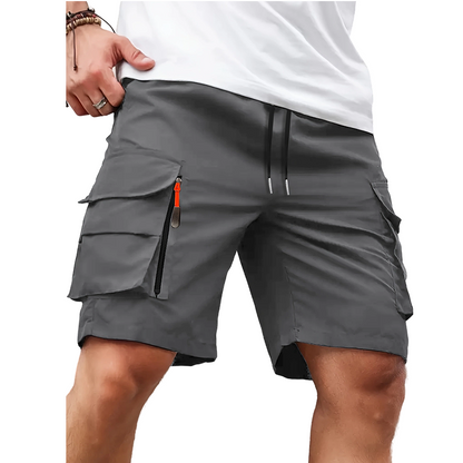 🩳 OFFRE LIMITÉE : 50% DE RÉDUCTION ! ✨ Short cargo à séchage rapide pour homme – Multipoche, léger ✨