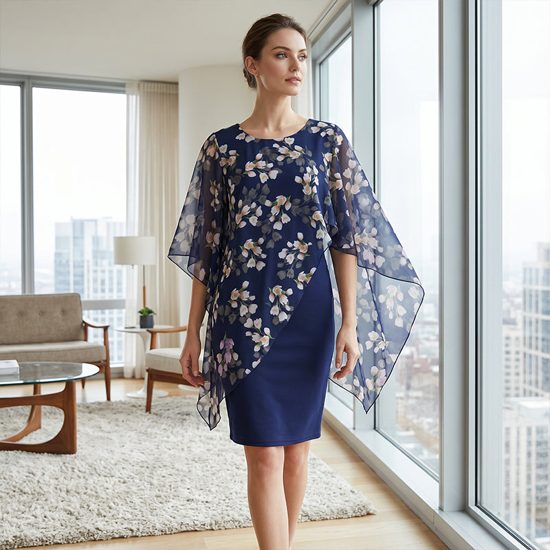 👗  Ensemble robe et cache-cœur à fleurs – Élégant et féminin ✨