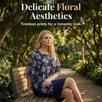 👗  Ensemble robe et cache-cœur à fleurs – Élégant et féminin ✨
