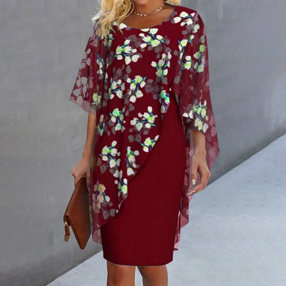 👗  Ensemble robe et cache-cœur à fleurs – Élégant et féminin ✨