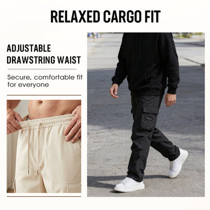 👖 50 % DE RÉDUCTION POUR UNE DURÉE LIMITÉE ! ✨ Pantalon cargo pour homme – Multipoche, extensible, décontracté ✨