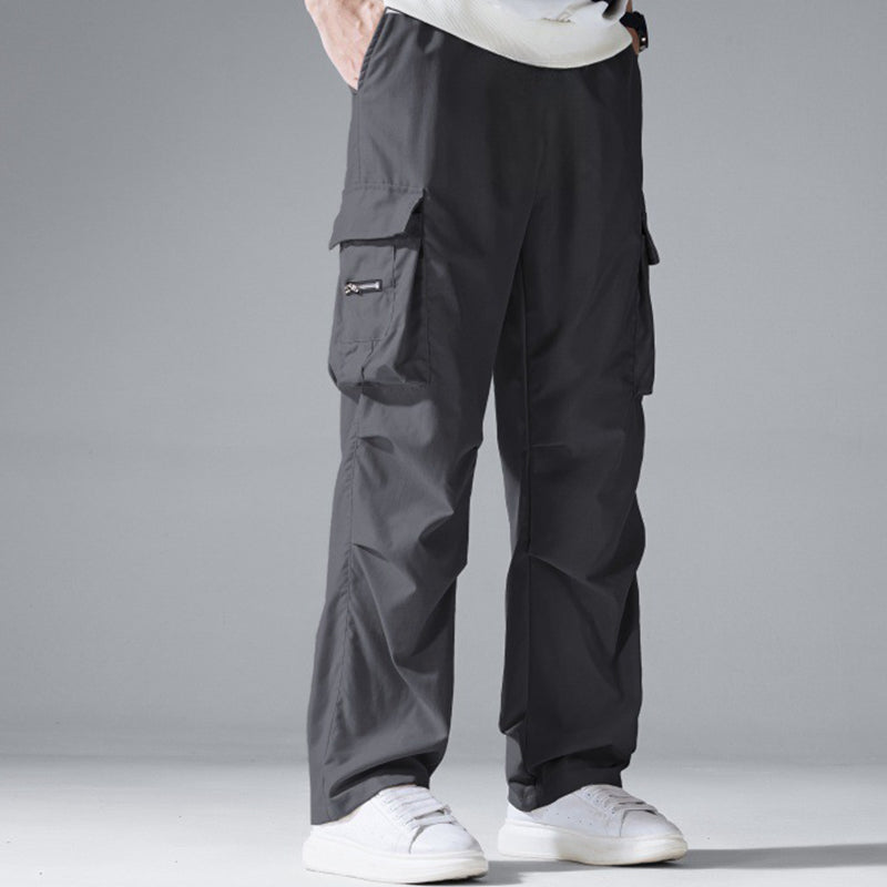 👖 50 % DE RÉDUCTION POUR UNE DURÉE LIMITÉE ! ✨ Pantalon cargo pour homme – Multipoche, extensible, décontracté ✨