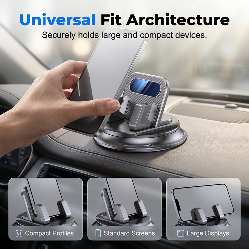 📱 PROMO LIMITÉE 50% DE RÉDUCTION ! 🚗 Support Téléphone Voiture Rotatif pour Tableau de Bord – Installation Rapide, Antidérapant & 360° Réglable ⚡