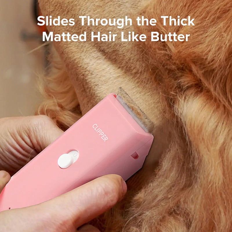 🐾✂️ PROMO FLASH 55% ! Tondeuse Animaux Silencieuse & Sans Fil – Lame Céramique, Étanche IPX7, Autonomie 90 min, Charge USB 🔋