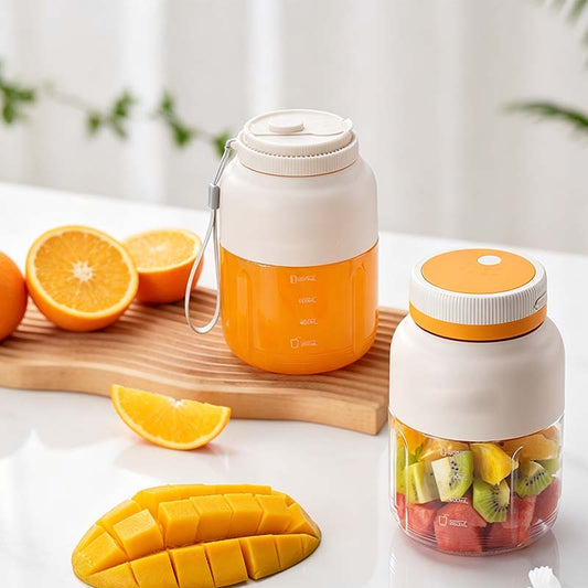 🥤 Centrifugeuse sans fil grande capacité – Des jus frais où que vous soyez, une grande autonomie ⚡