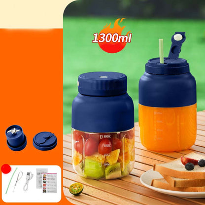 🥤 Centrifugeuse sans fil grande capacité – Des jus frais où que vous soyez, une grande autonomie ⚡