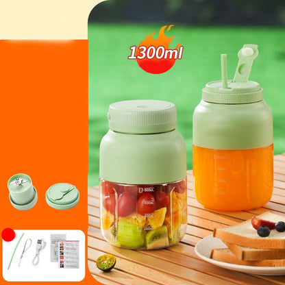 🥤 Centrifugeuse sans fil grande capacité – Des jus frais où que vous soyez, une grande autonomie ⚡