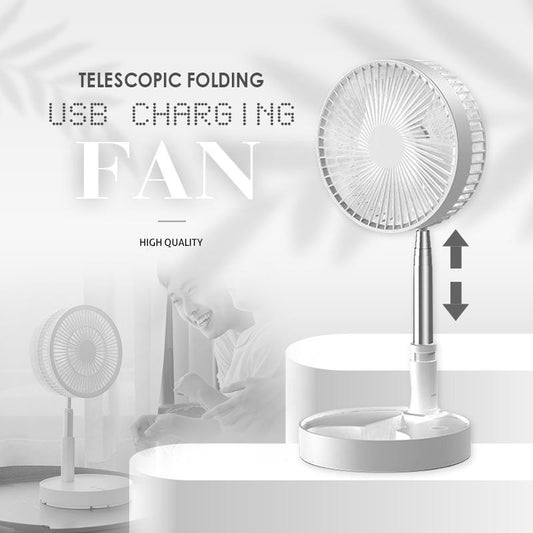 💨 50 % de réduction 🌀 Ventilateur télescopique pliable rechargeable par USB ⚡