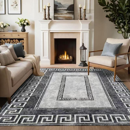 ✨ Tapis de salon en velours cristal — résistant aux taches et facile d'entretien 🛡️