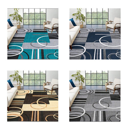 ✨ Tapis de salon en velours cristal — résistant aux taches et facile d'entretien 🛡️