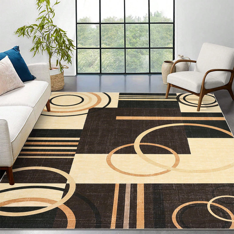 ✨ Tapis de salon en velours cristal — résistant aux taches et facile d'entretien 🛡️