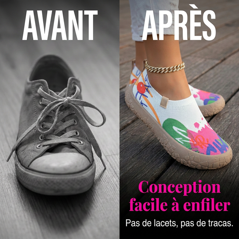 📢 Dernier jour -50% de réduction 💨 Chaussures de randonnée légères et tendance pour femmes 🏃‍♀️