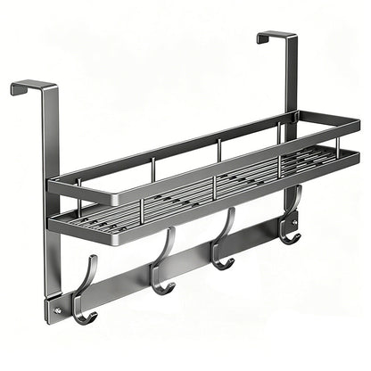 🌟 Support de rangement à accrocher derrière la porte, sans perçage — Rangement facile, solide et durable✨