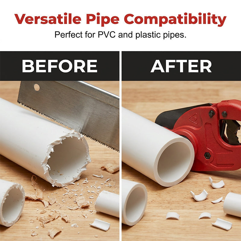 🔧 Pince à couper les tuyaux en PVC/PPR – Mécanisme à cliquet sans effort, coupes nettes ⚙️