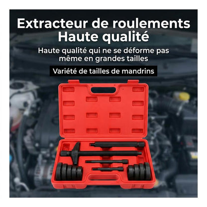 🔧 50 % DE RÉDUCTION ! 🏍️ Jeu de 10 outils pour démonter les roulements de moto – Qualité robuste, utilisation simple et adapté à différents diamètres intérieurs – parfait pour les bricoleurs et les petits ateliers 🛠️