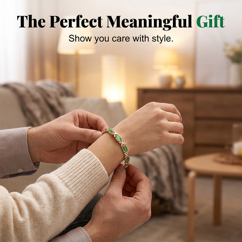 📢📢50 % DE RÉDUCTION !! ⏰Bracelet magnétique Croix et Œil-de-chat