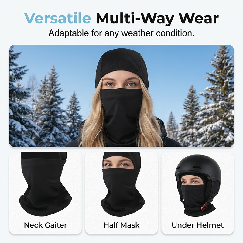 📢📢50 % DE RÉDUCTION !! ⏰Cagoule respirante