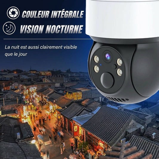 🎥☀️ PROMO FLASH 50% ! Caméra de Surveillance Solaire Extérieure – Autonome, 100% Sans Fil, Vision Nocturne, Détection Intelligente, Installation Facile & 0 Coût d'Électricité 🔋