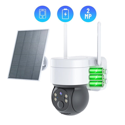 🎥☀️ PROMO FLASH 50% ! Caméra de Surveillance Solaire Extérieure – Autonome, 100% Sans Fil, Vision Nocturne, Détection Intelligente, Installation Facile & 0 Coût d'Électricité 🔋