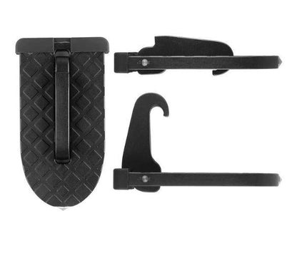 🚙-60% ! 🏔️Pédale avec Crochet pour Toit de Voiture – Charge 400 lbs/180 kg, Pliable & Compatible SUV/RV