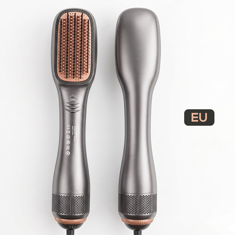 💇‍♀️ 50% DE RÉDUCTION ⏰ Brosse soufflante 3-en-1 – Sèche, lisse & coiffe en un seul appareil – Idéale pour un brushing rapide à la maison – gain de temps et résultat professionnel ✨🌀🌿