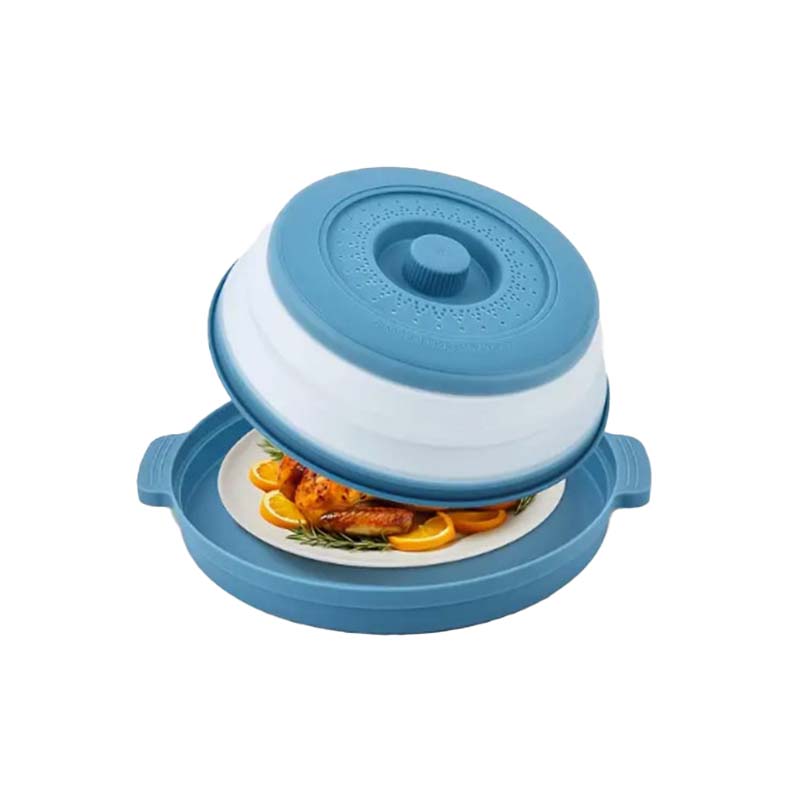 📢📢50 % DE RÉDUCTION !! ⏰Couvercle pliable pour micro-ondes avec tapis de base