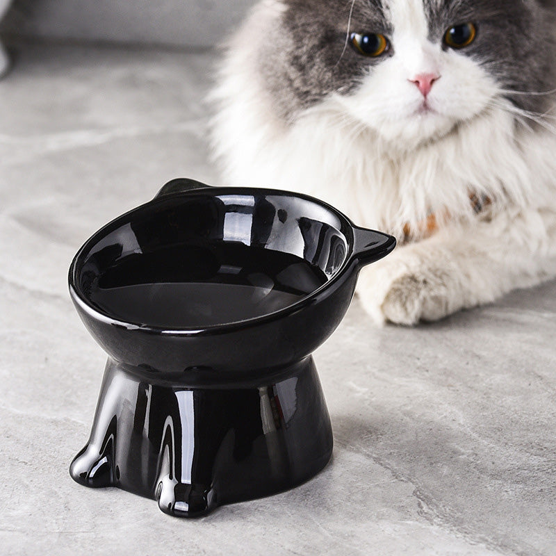 📢📢50 % DE RÉDUCTION !! ⏰ Gamelle surélevée ergonomique en plastique pour chat