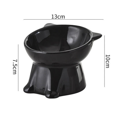 📢📢50 % DE RÉDUCTION !! ⏰ Gamelle surélevée ergonomique en plastique pour chat