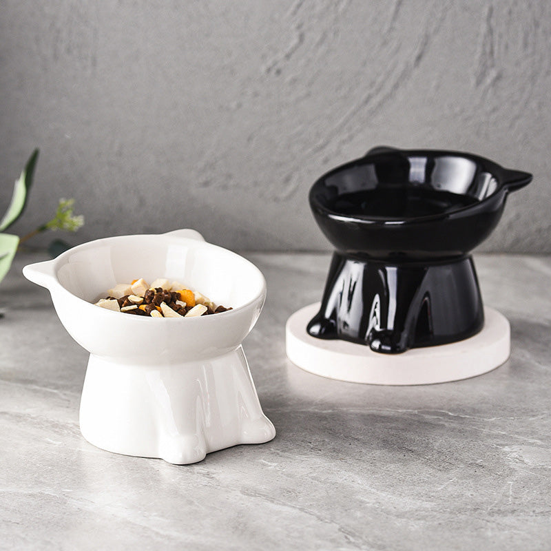 📢📢50 % DE RÉDUCTION !! ⏰ Gamelle surélevée ergonomique en plastique pour chat