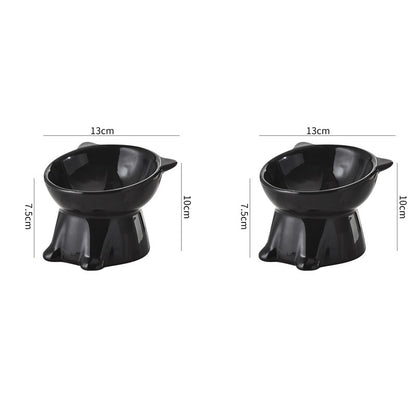 📢📢50 % DE RÉDUCTION !! ⏰ Gamelle surélevée ergonomique en plastique pour chat