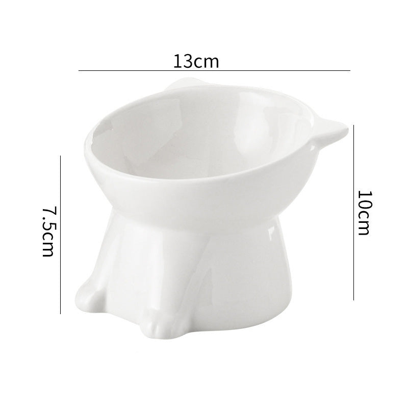 📢📢50 % DE RÉDUCTION !! ⏰ Gamelle surélevée ergonomique en plastique pour chat