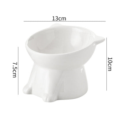 📢📢50 % DE RÉDUCTION !! ⏰ Gamelle surélevée ergonomique en plastique pour chat