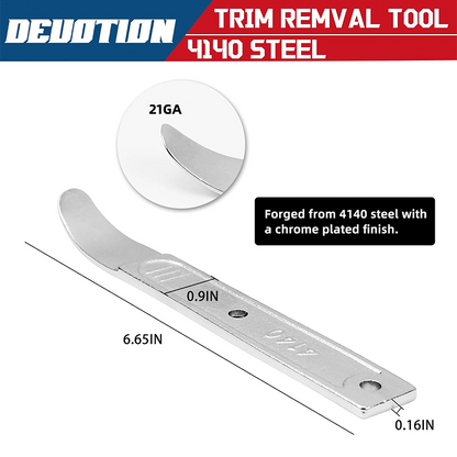 📢📢40 % DE RÉDUCTION !! ⏰Outil de dégarnissage auto – Bords extra‑fins, acier durable, prise antidérapante 🚗
