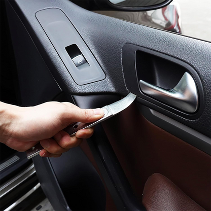 📢📢40 % DE RÉDUCTION !! ⏰Outil de dégarnissage auto – Bords extra‑fins, acier durable, prise antidérapante 🚗