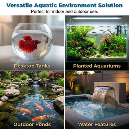 🐟🛒 -50% ! 💧Poudre Clarifiante pour Eau d’Aquarium – Action Rapide 4h, Sans Danger & Polyvalente
