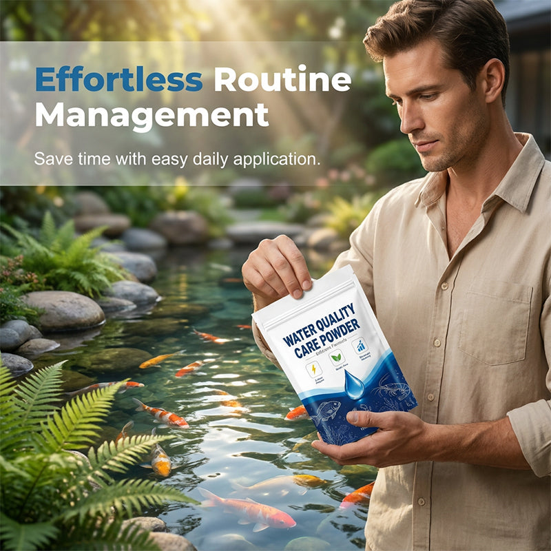🐟🛒 -50% ! 💧Poudre Clarifiante pour Eau d’Aquarium – Action Rapide 4h, Sans Danger & Polyvalente