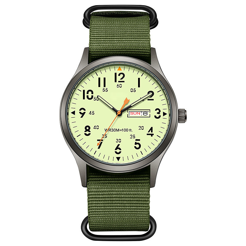🎉 OFFRE LIMITÉE 50% DE RÉDUCTION ! ⌚ Montre à Quartz pour Homme – Double Affichage Lumineux, Résistante à l'Eau 30M & Fenêtre Date – Style et fonctionnalité au poignet 🕶️