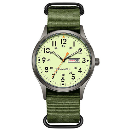 🎉 OFFRE LIMITÉE 50% DE RÉDUCTION ! ⌚ Montre à Quartz pour Homme – Double Affichage Lumineux, Résistante à l'Eau 30M & Fenêtre Date – Style et fonctionnalité au poignet 🕶️
