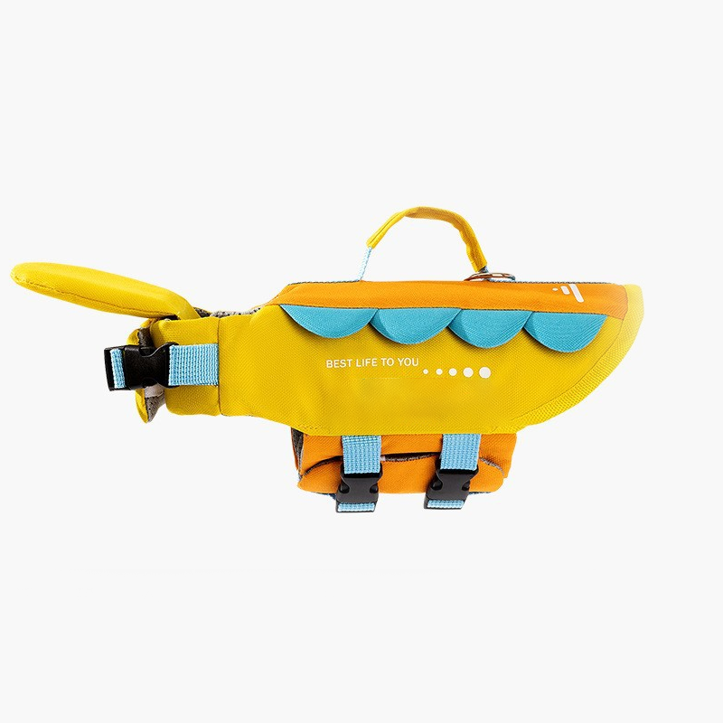 🐶 -50% ! 🌊 Gilet de Sauvetage Haute Flottabilité pour Chien – Polyester – Bandes Réfléchissantes & Poignée de Sauvetage – Tailles XS–L – 11 Coloris pour Lac, Plage et Bateau 🚤