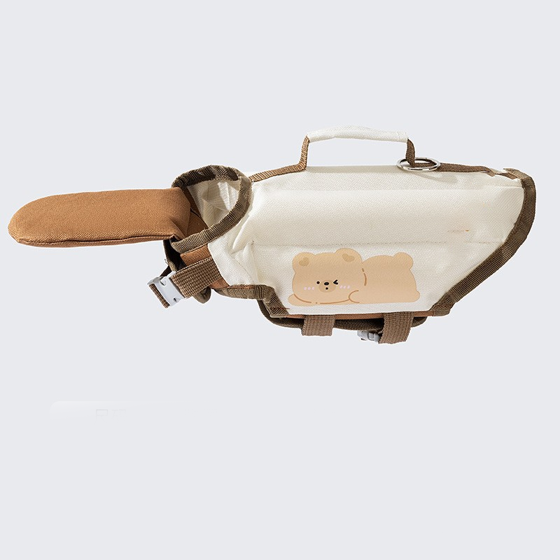 🐶 -50% ! 🌊 Gilet de Sauvetage Haute Flottabilité pour Chien – Polyester – Bandes Réfléchissantes & Poignée de Sauvetage – Tailles XS–L – 11 Coloris pour Lac, Plage et Bateau 🚤