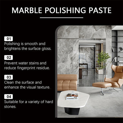 🥳 PLUS DE 50000 EXEMPLAIRES VENDUS ! 🔥 50 % DE RÉDUCTION ! ✨Pâte à polir marbre :  Efface rayures, fait briller le marbre en 2 min. Résultat pro garanti. 👉