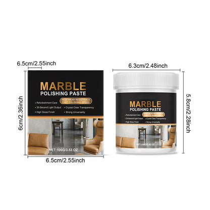 🥳 PLUS DE 50000 EXEMPLAIRES VENDUS ! 🔥 50 % DE RÉDUCTION ! ✨Pâte à polir marbre :  Efface rayures, fait briller le marbre en 2 min. Résultat pro garanti. 👉