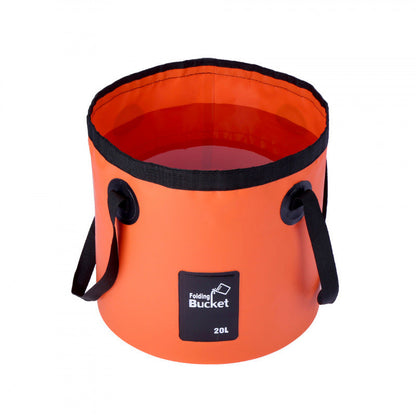 🐠 50% DE RÉDUCTION ! 🪣 Seau Pliant Portable Camping & Pêche – PVC 500D – 12 L / 20 L – Imperméable & Léger for Plein Air