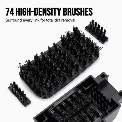 🚴 50% REMISE ! 🔥 Deep Clean Chain Washer – 74 Brosses Haute Densité – Nettoyage Pro & Rapide pour VTT, Vélo Route & Vélo Électrique 🔧
