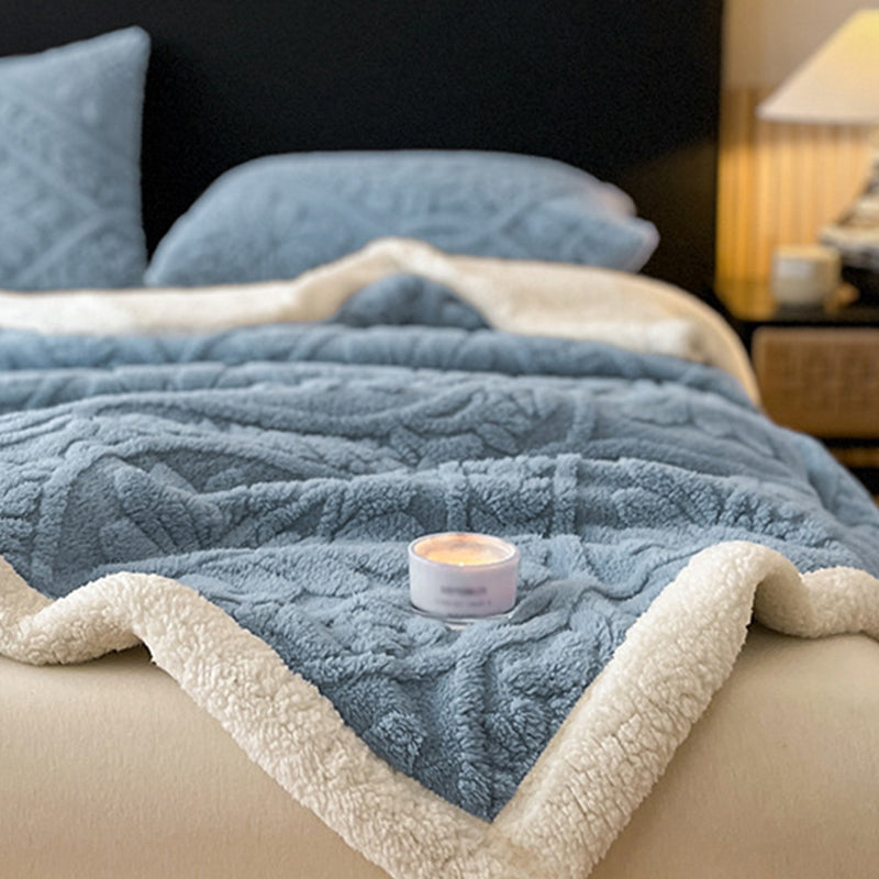 📢📢50% DE RÉDUCTION !! ⏰ Plaid Moelleux Déco – Ultra‑Doux, Idéal Canapé & Lit 🛋️