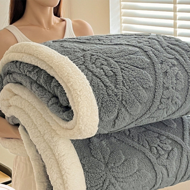 📢📢50% DE RÉDUCTION !! ⏰ Plaid Moelleux Déco – Ultra‑Doux, Idéal Canapé & Lit 🛋️