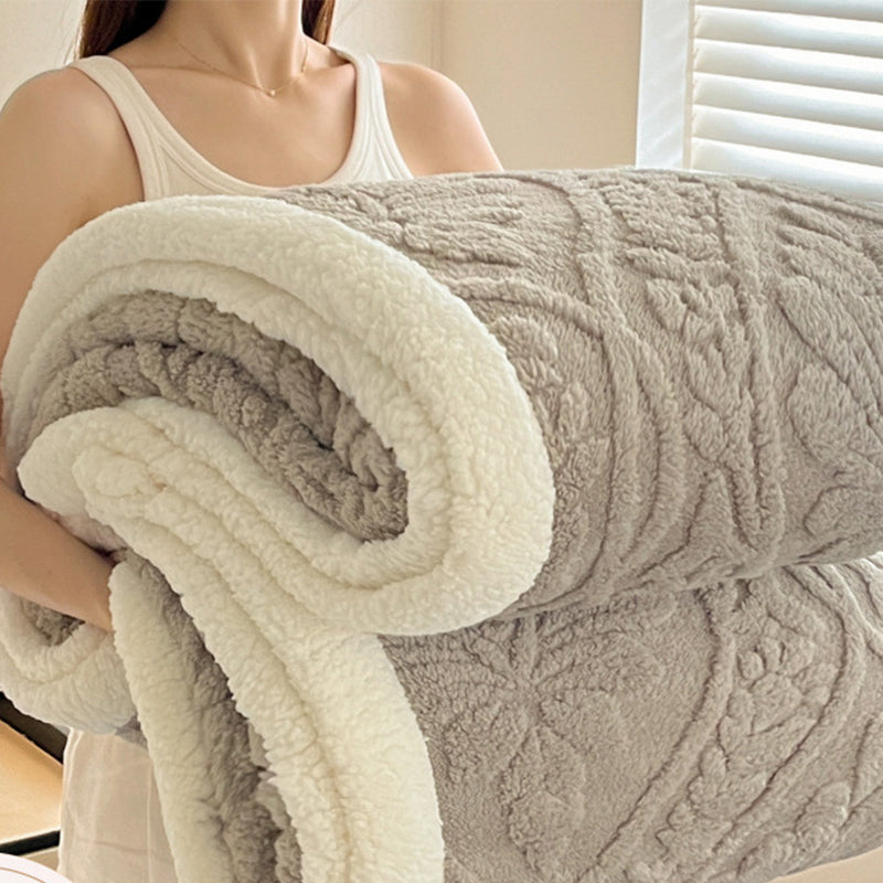 📢📢50% DE RÉDUCTION !! ⏰ Plaid Moelleux Déco – Ultra‑Doux, Idéal Canapé & Lit 🛋️