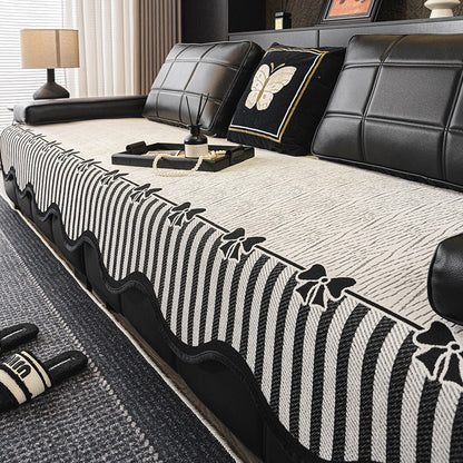 🛋️ -50% ! ✨ Housse de Canapé en Chenille – Anti-Griffes & Antidérapante – Confortable & Lavable pour Salon Moderne 🏡