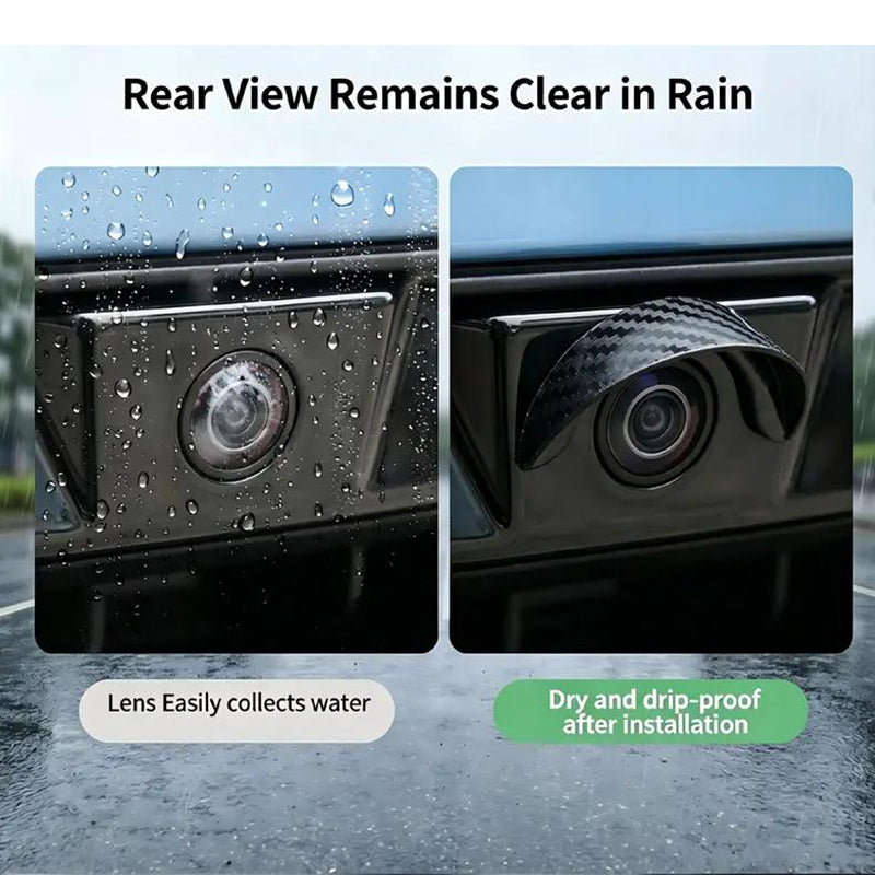 📢📢1 acheté，1 offert !! ⏰ Pare-pluie pour caméra de recul – Résistant & facile à installer ✨